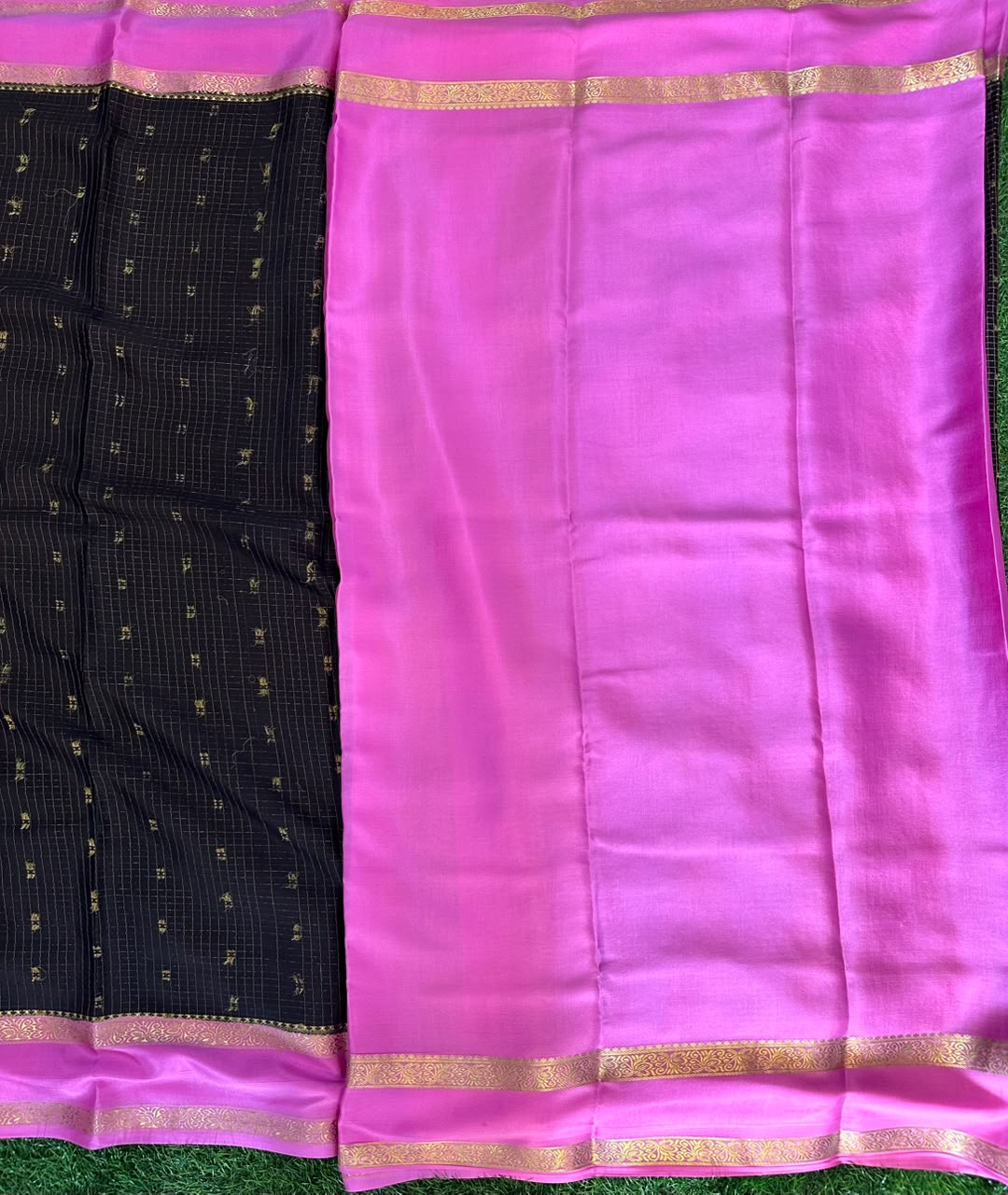 Pure Mysore Silk Crepe Saree image 3
