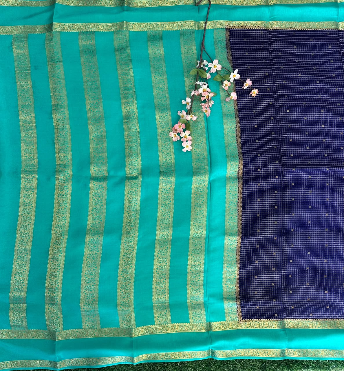 Pure Mysore Silk Crepe Saree image 2