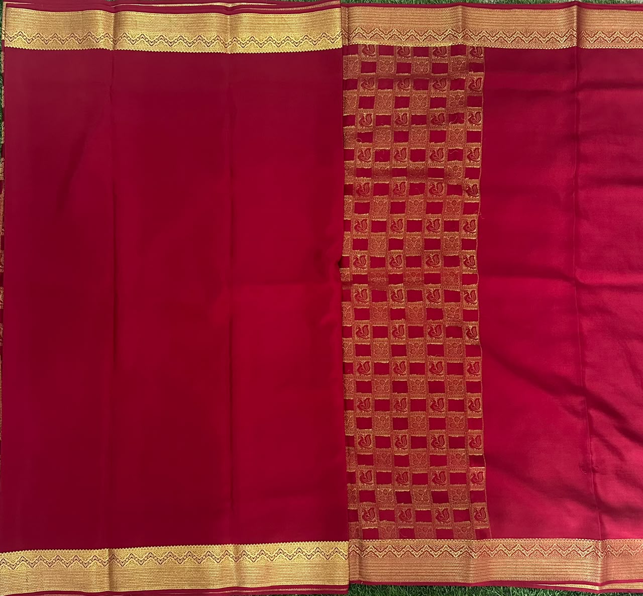 Pure Mysore Silk Crepe Saree image 3