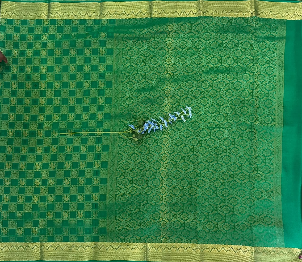 Pure Mysore Silk Crepe Saree image 3