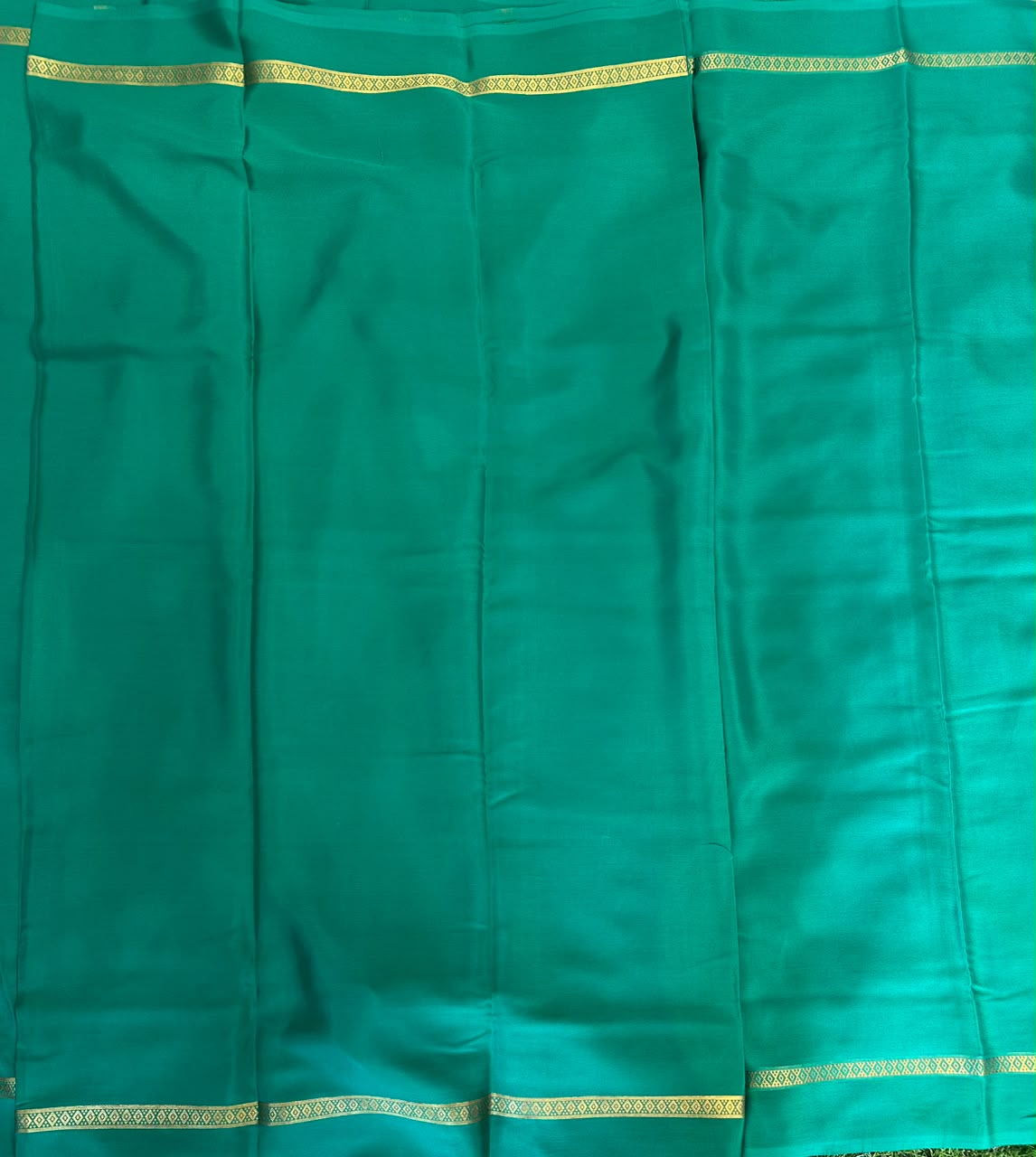 Pure Mysore Silk Crepe Saree image 4