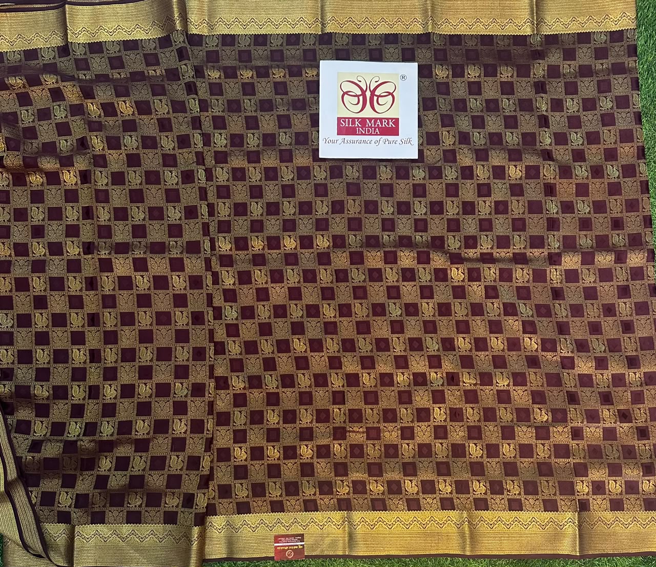 Pure Mysore Silk Crepe Saree image 2