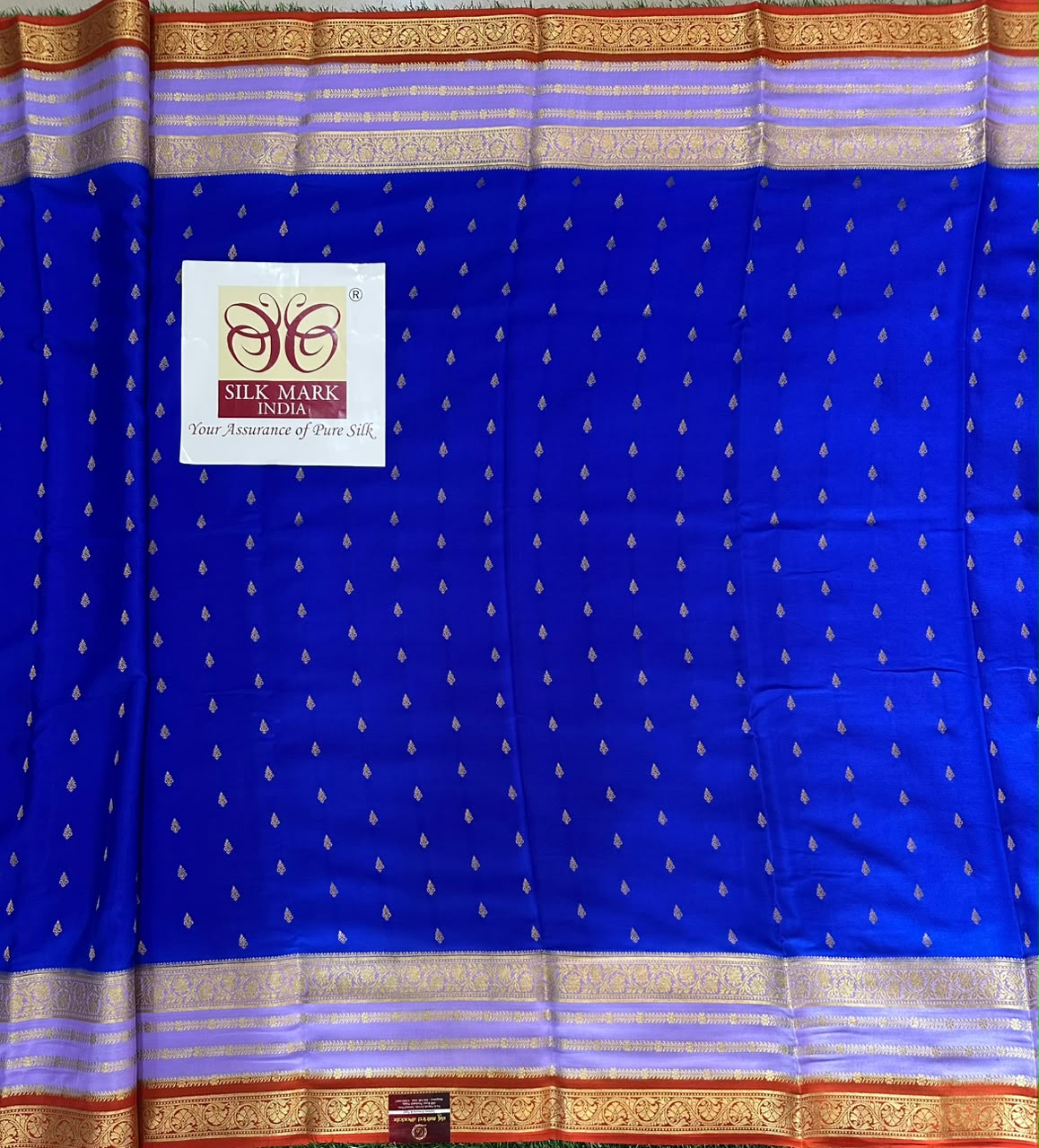 Pure Mysore Silk Crepe Saree image 4