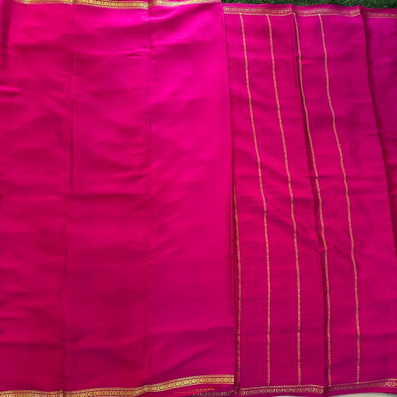 Pure Mysore Silk Crepe Saree image 3
