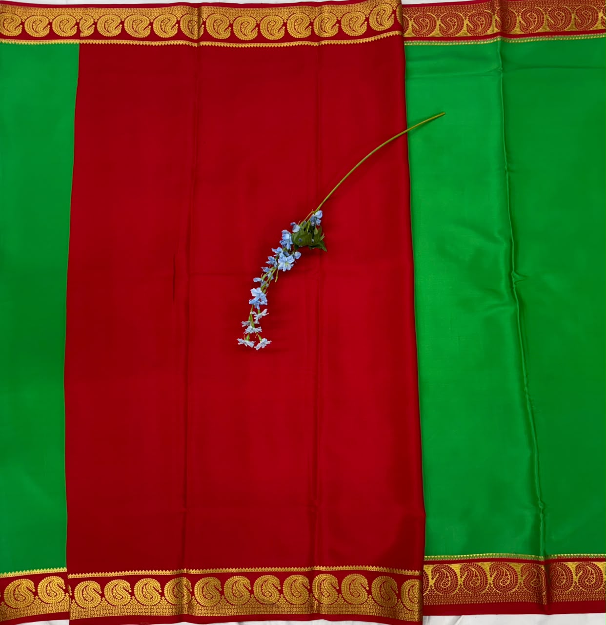 Pure Mysore Silk Crepe Saree image 2