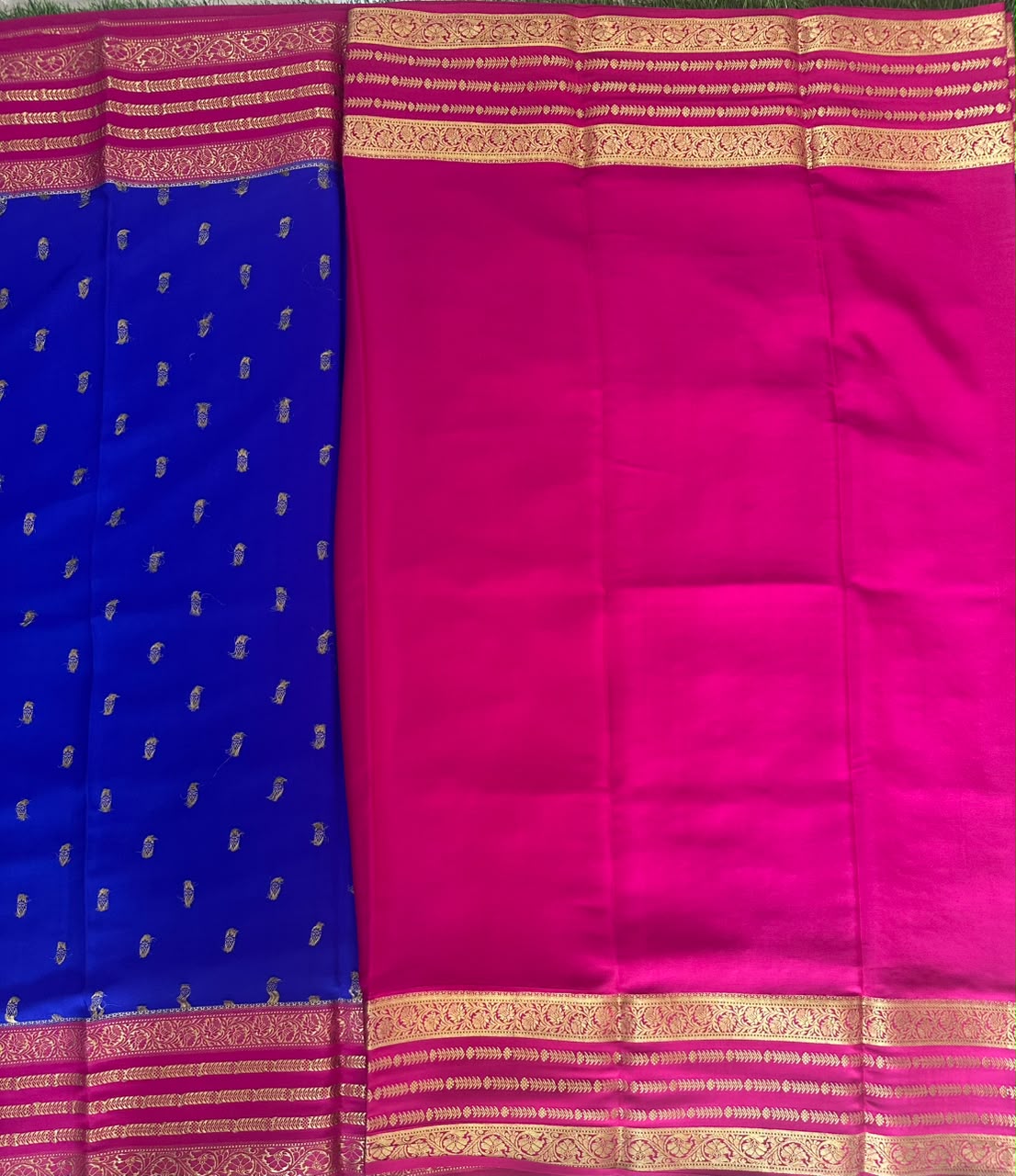 Pure Mysore Silk Crepe Saree image 3