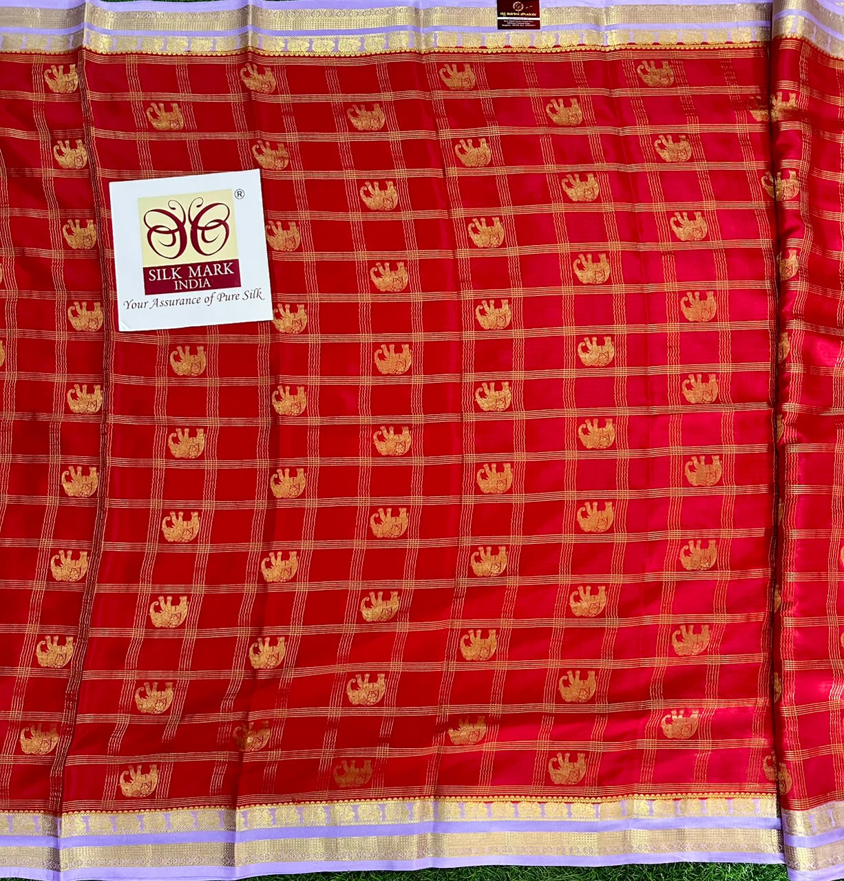 Pure Mysore Silk Crepe Saree image 3