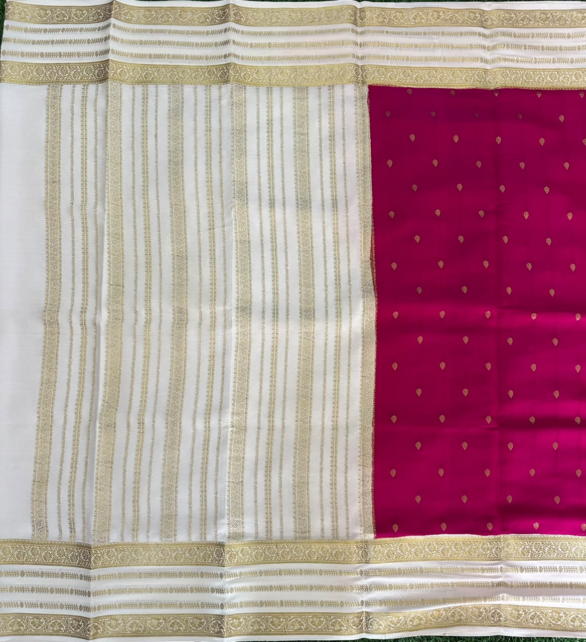 Pure Mysore Silk Crepe Saree image 2