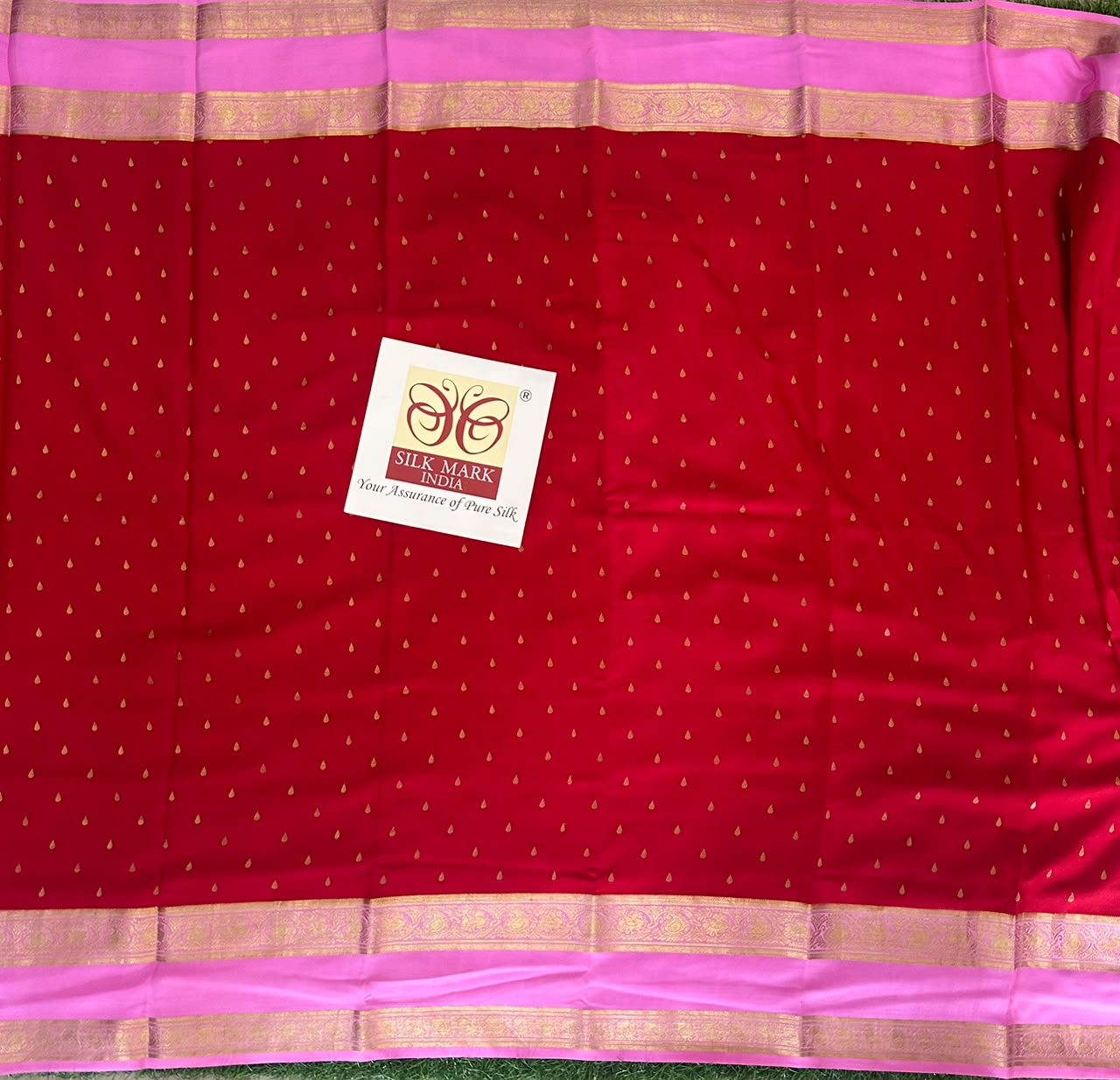 Pure Mysore Silk Crepe Saree image 3