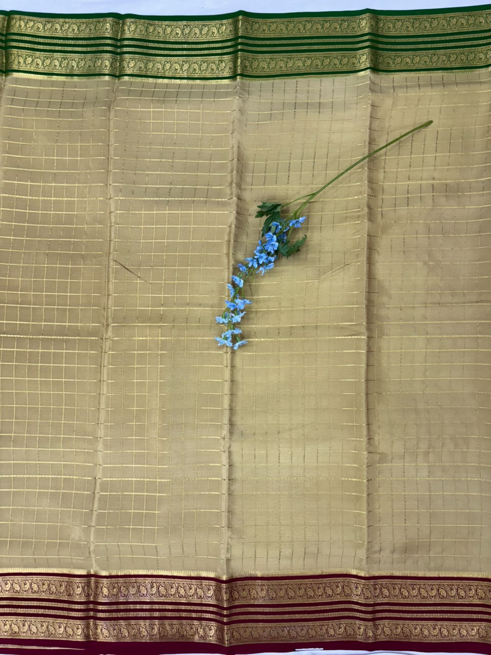 Pure Mysore Silk Crepe Saree image 3