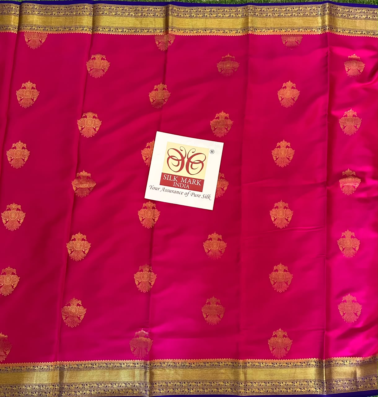 Pure Mysore Silk Crepe Saree image 3