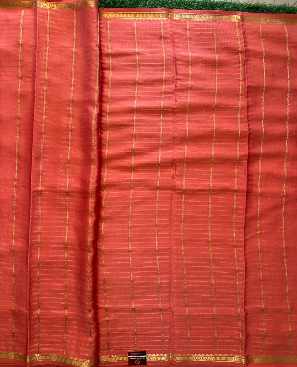Pure Mysore Silk Crepe Saree image 4