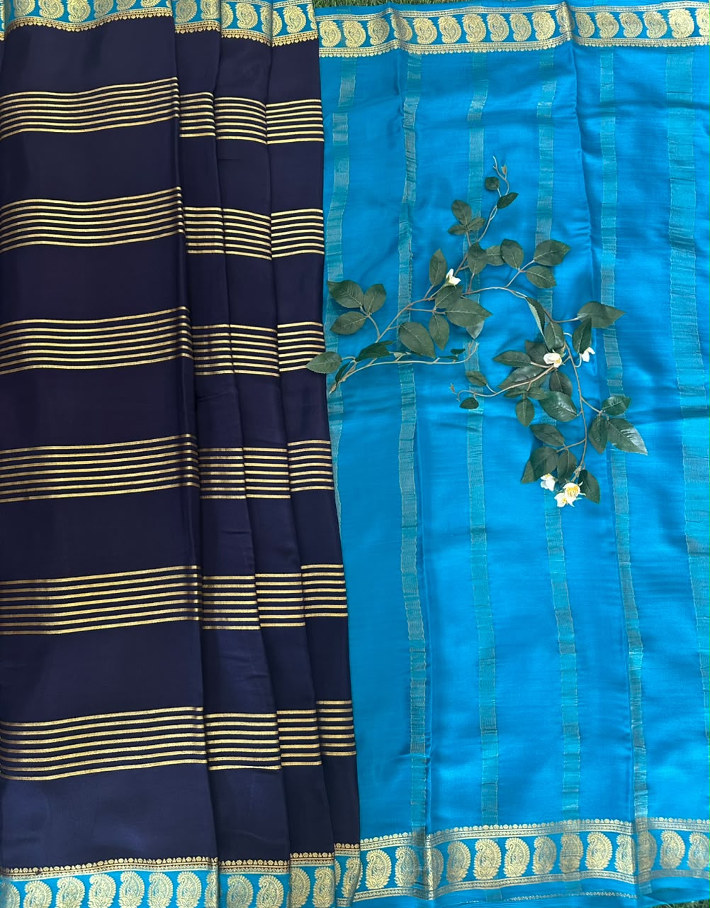 Pure Mysore Silk Crepe Saree image 2