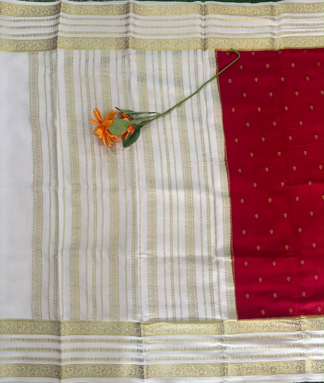 Pure Mysore Silk Crepe Saree image 2