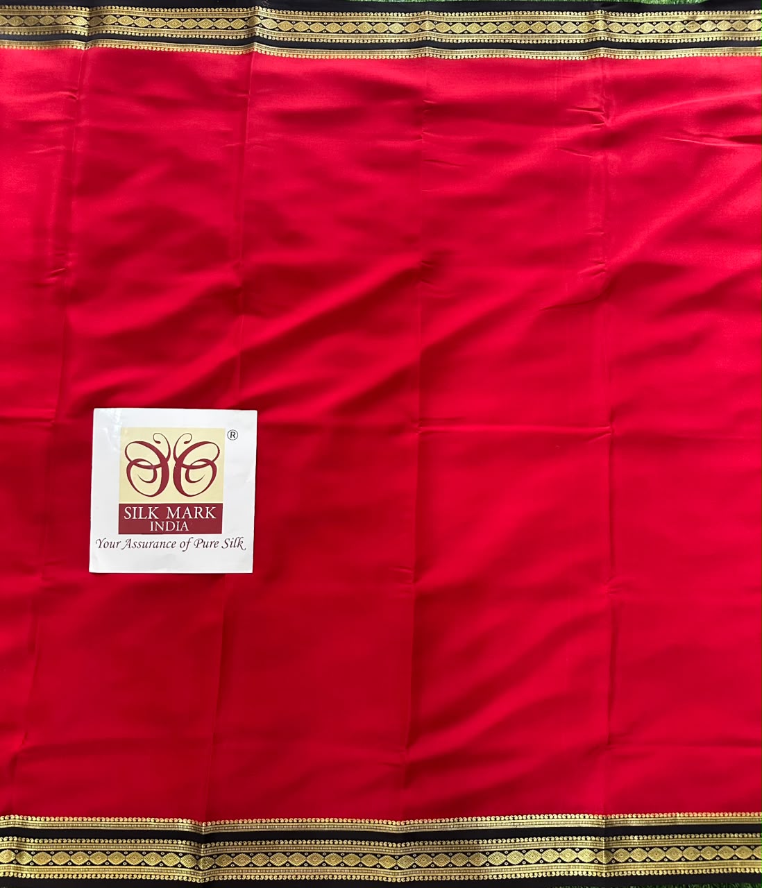 Pure Mysore Silk Crepe Saree image 3