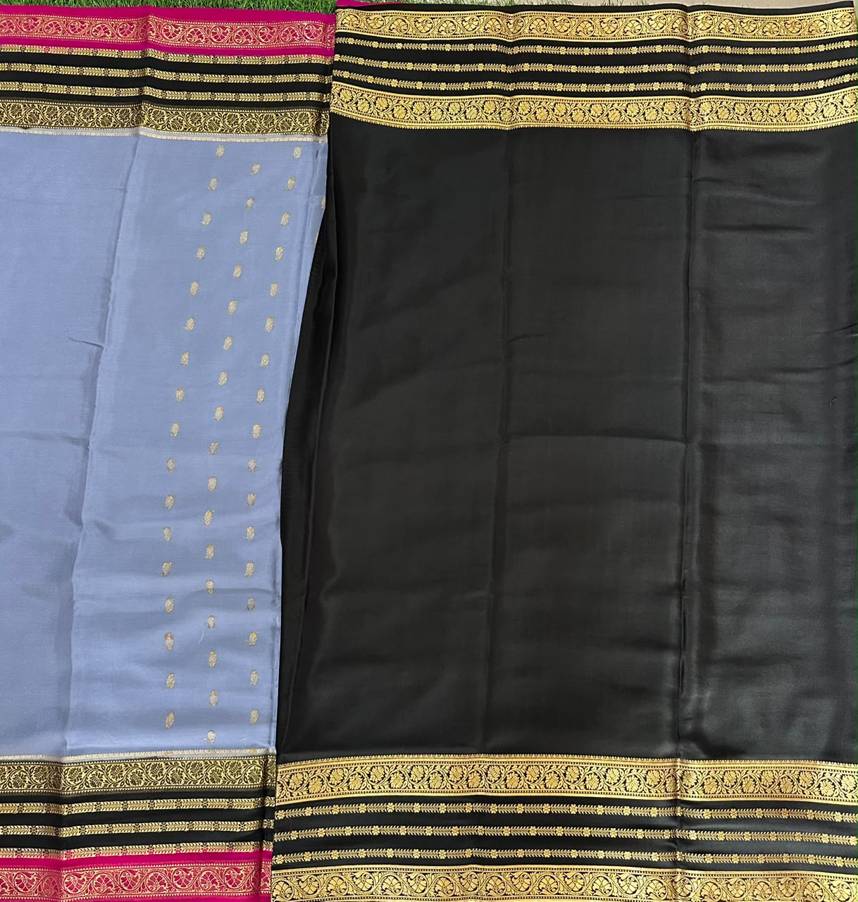 Pure Mysore Silk Crepe Saree image 3