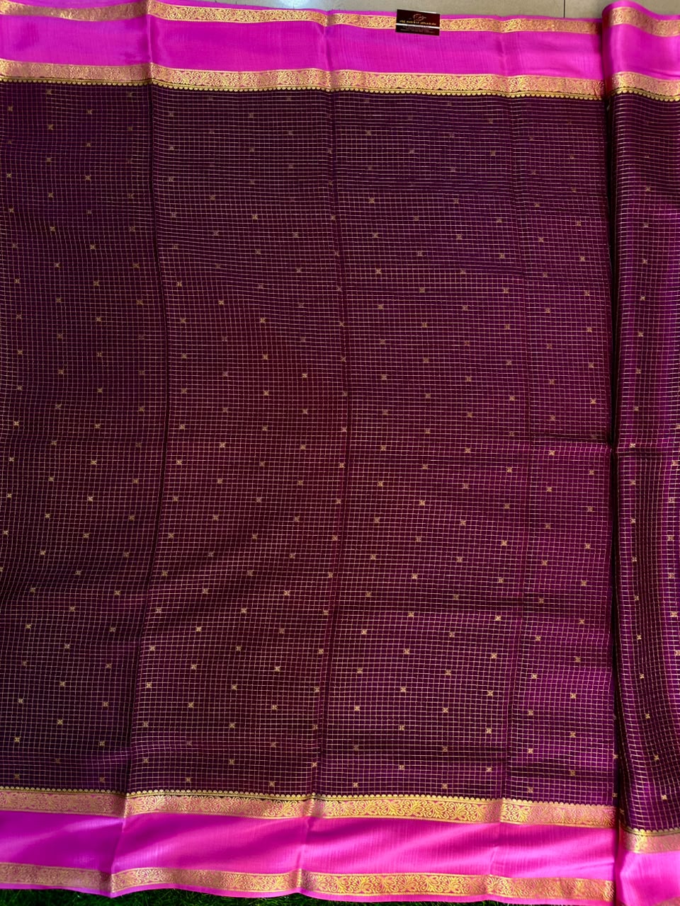 Pure Mysore Silk Crepe Saree image 4