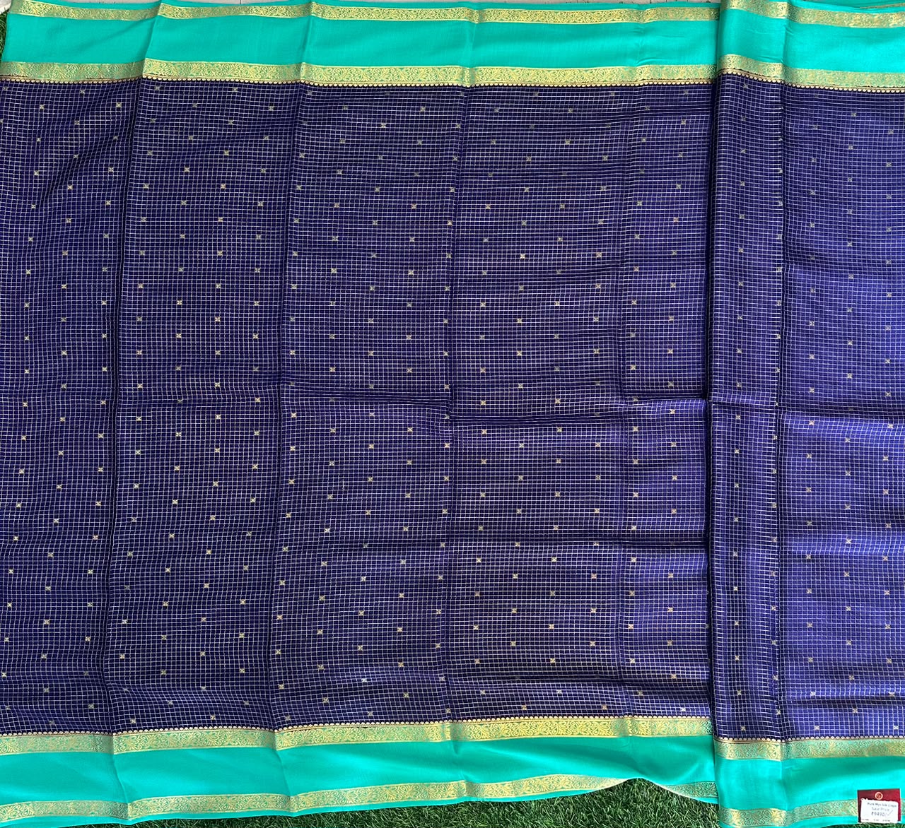 Pure Mysore Silk Crepe Saree image 4
