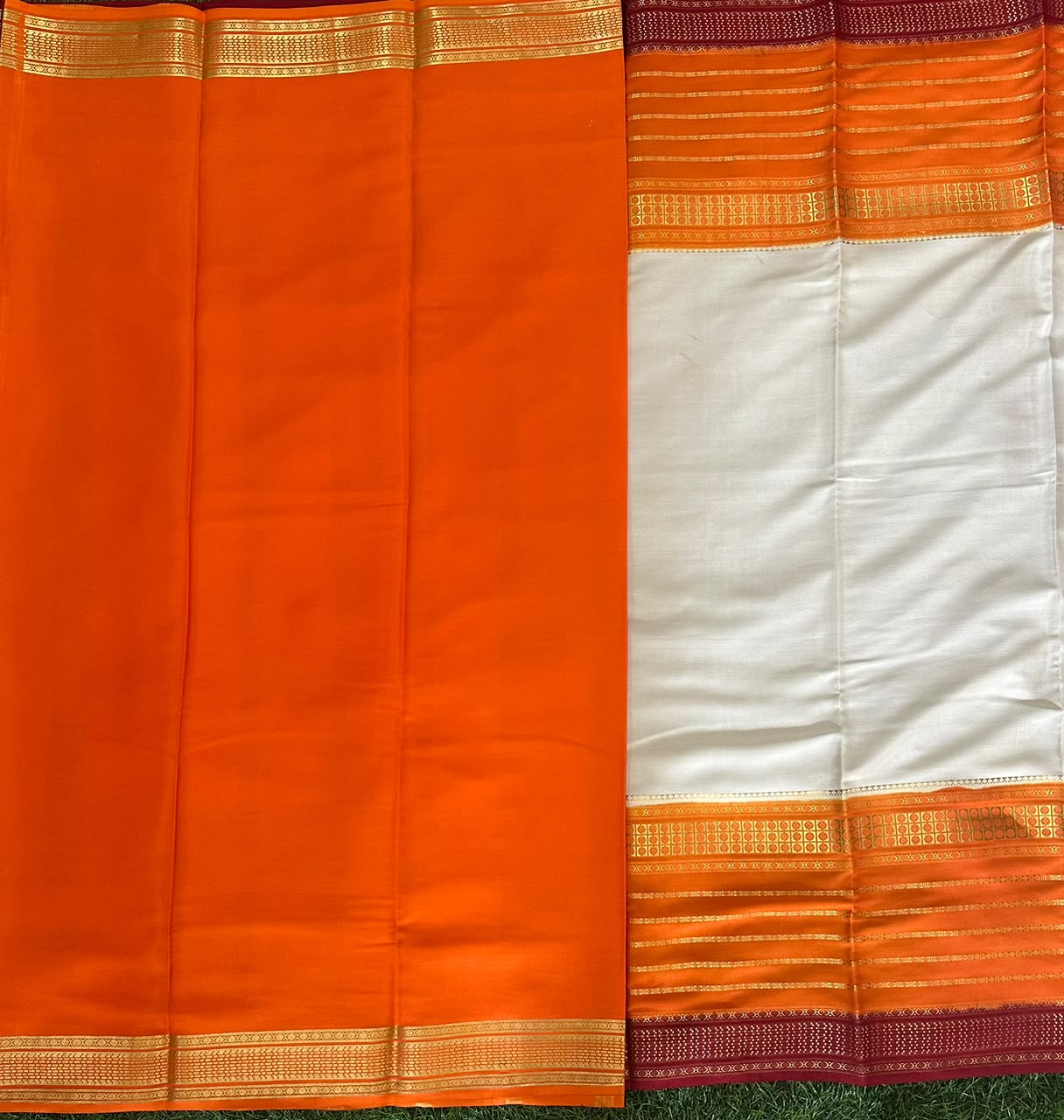 Pure Mysore Silk Crepe Saree image 4
