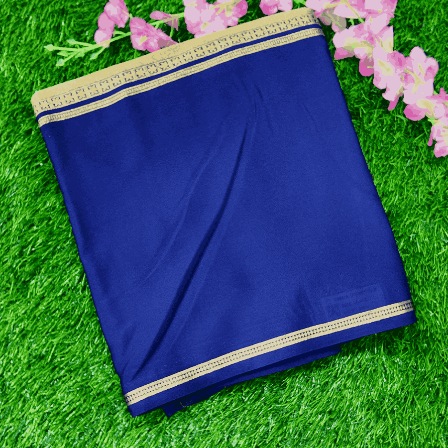 Semi Mysore Crepe Saree
