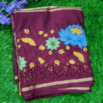 Semi Mysore Crepe Saree