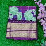 Semi Mysore Crepe Saree