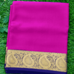 Pure crepe mysore silk saree