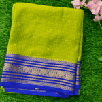 Pure crepe mysore silk saree