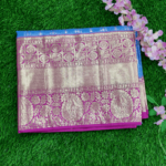 Bridal tissue Patial shades saree