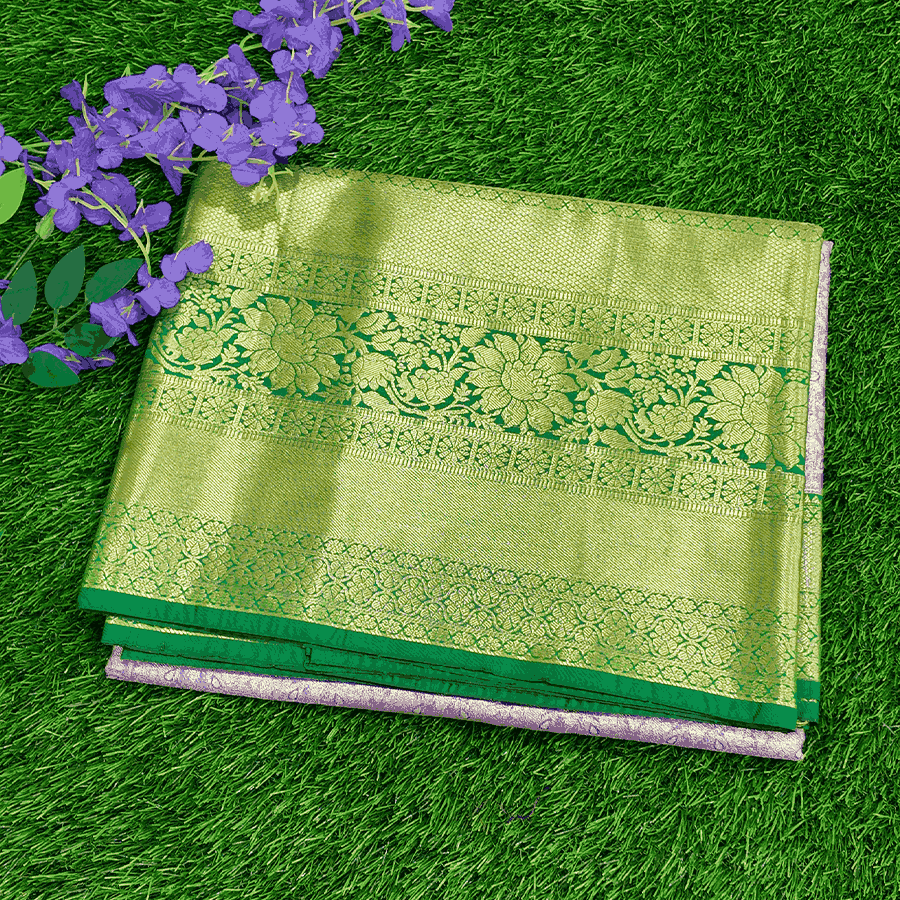 Bridal tissue Partial shades saree