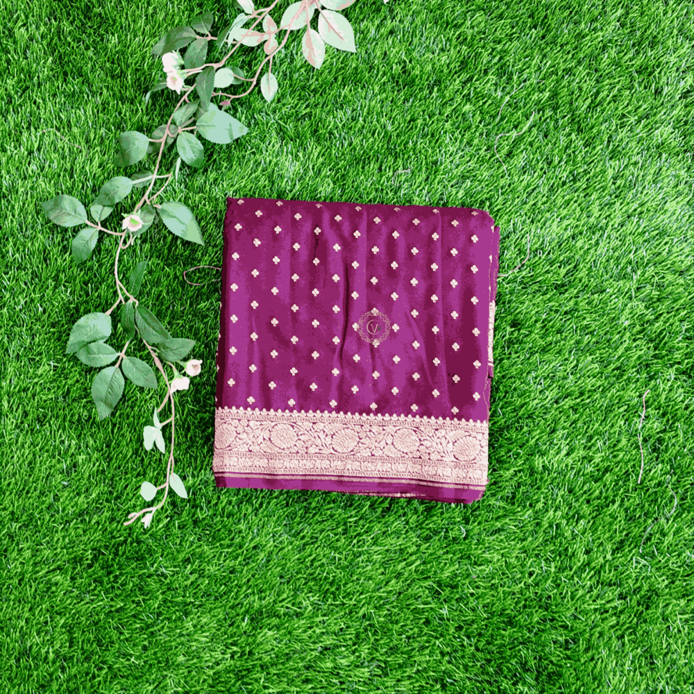 Pure Benars Crepe Saree