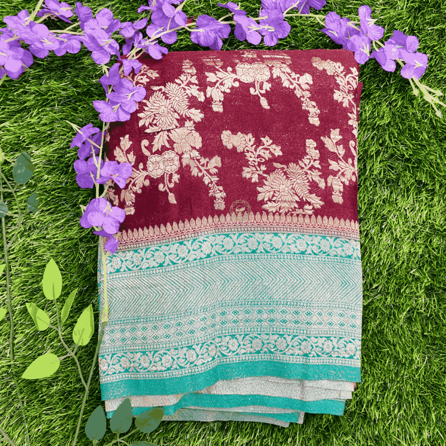 Pure Benaras Georgette