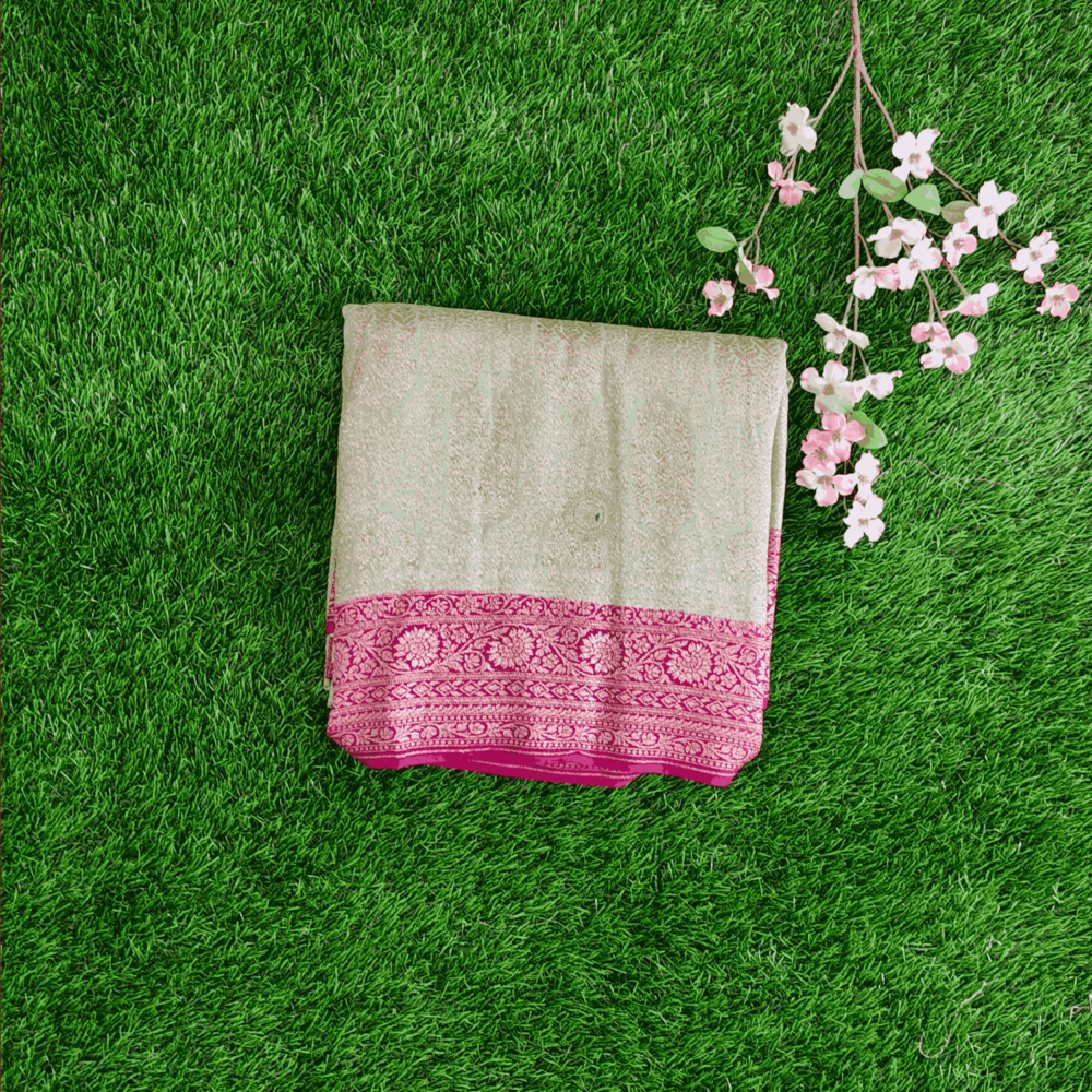 Pure Benars Crepe Saree