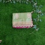 Pure Benars Crepe Saree