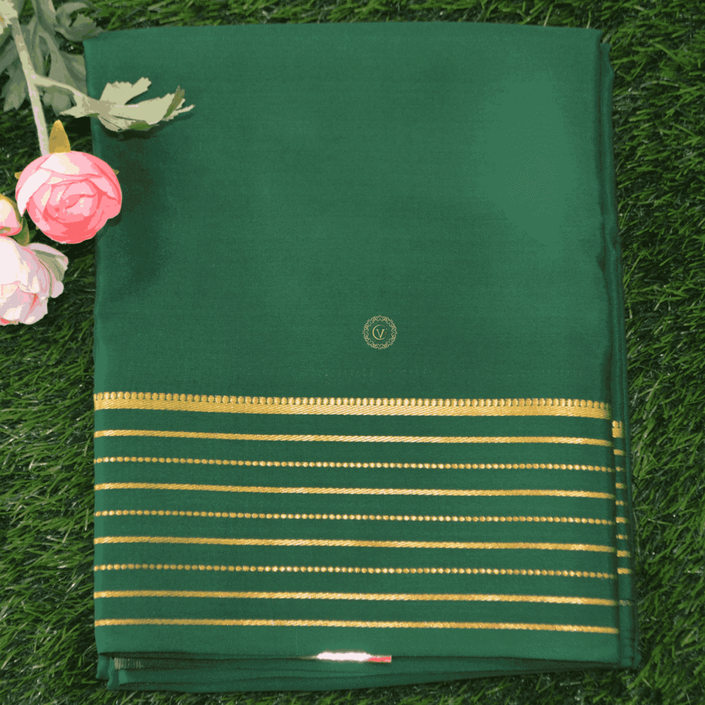 Pure Mysore Crepe Saree