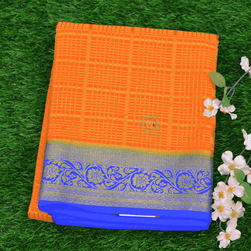 Pure Mysore Crepe Saree