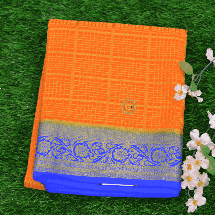 Pure Mysore Crepe Saree