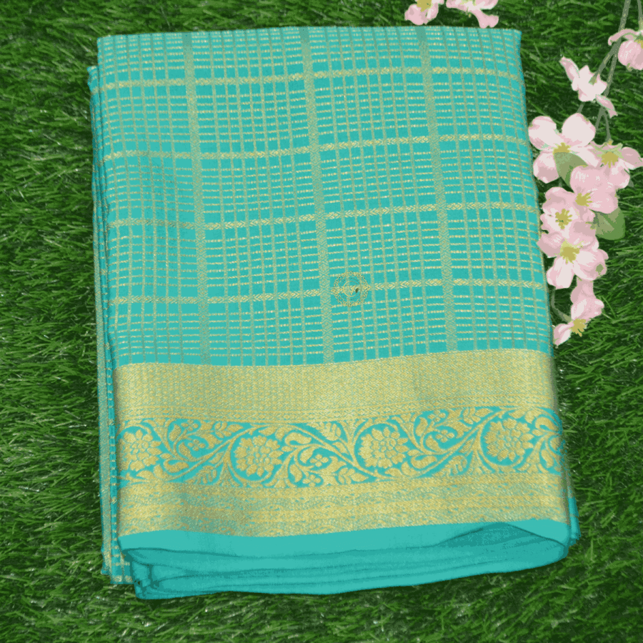 Pure Mysore Crepe Saree