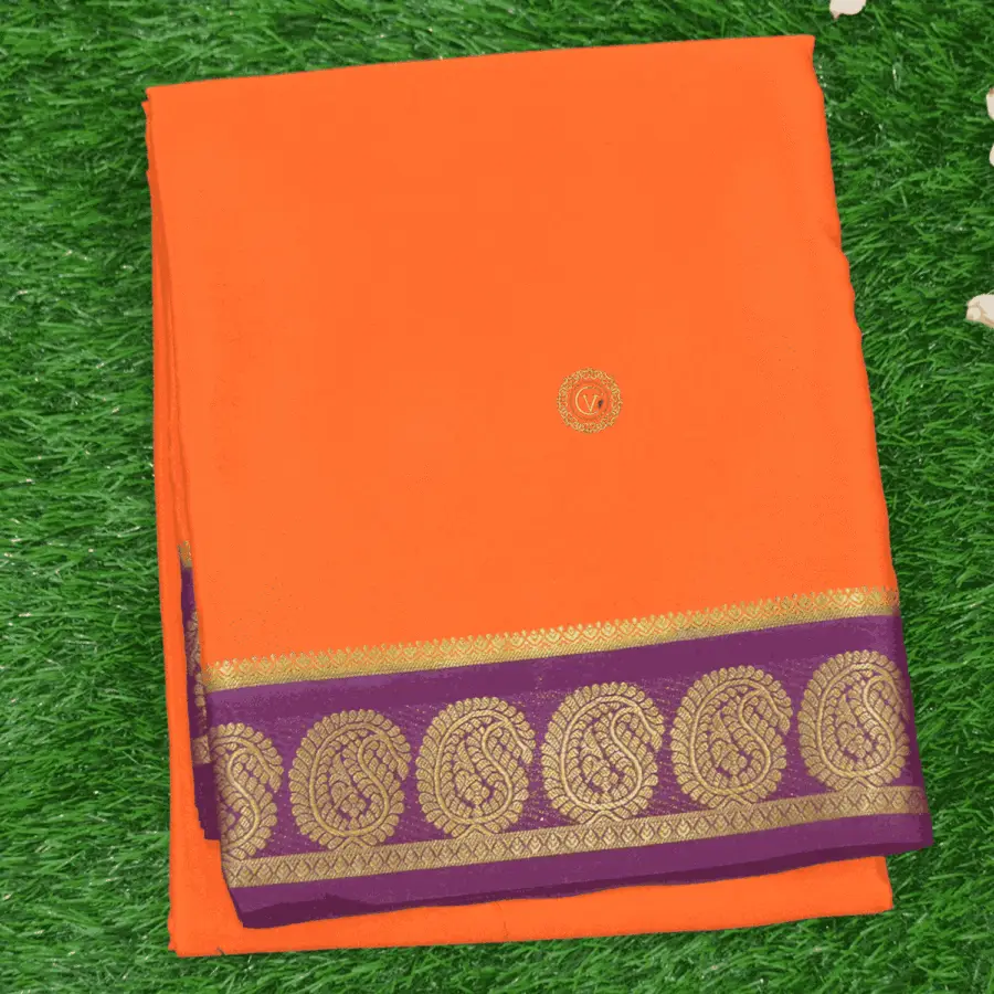 Pure Mysore Crepe Saree