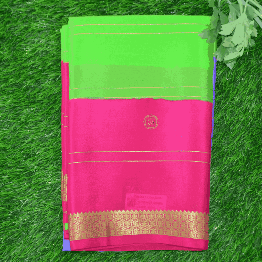 Pure Mysore Crepe Saree
