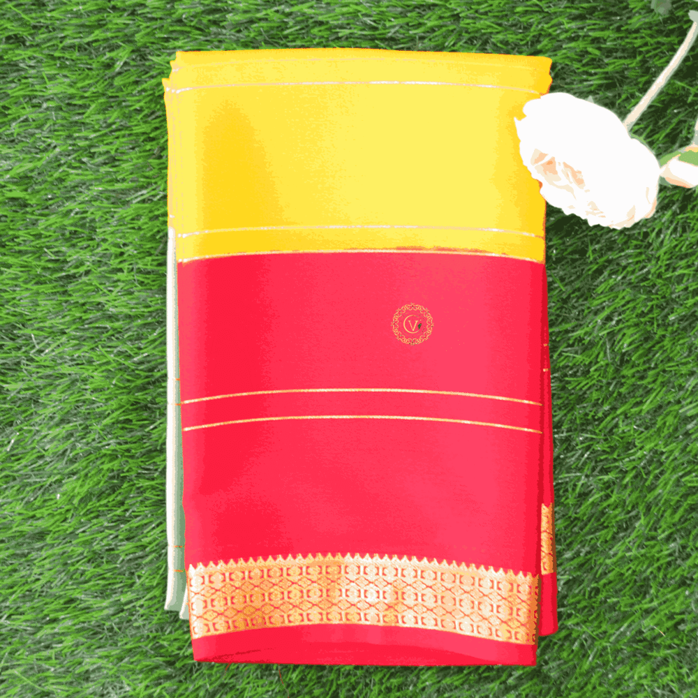 Pure Mysore Crepe Saree