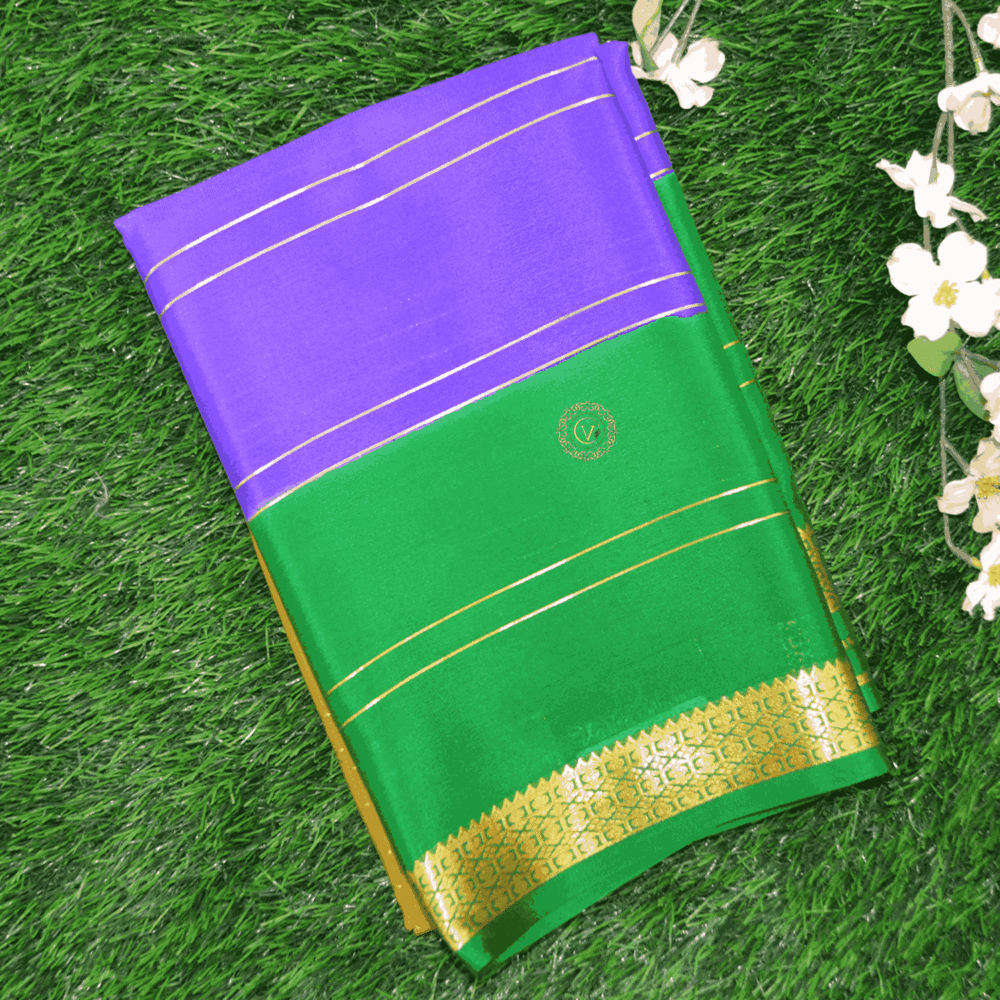 Pure Mysore Crepe Saree