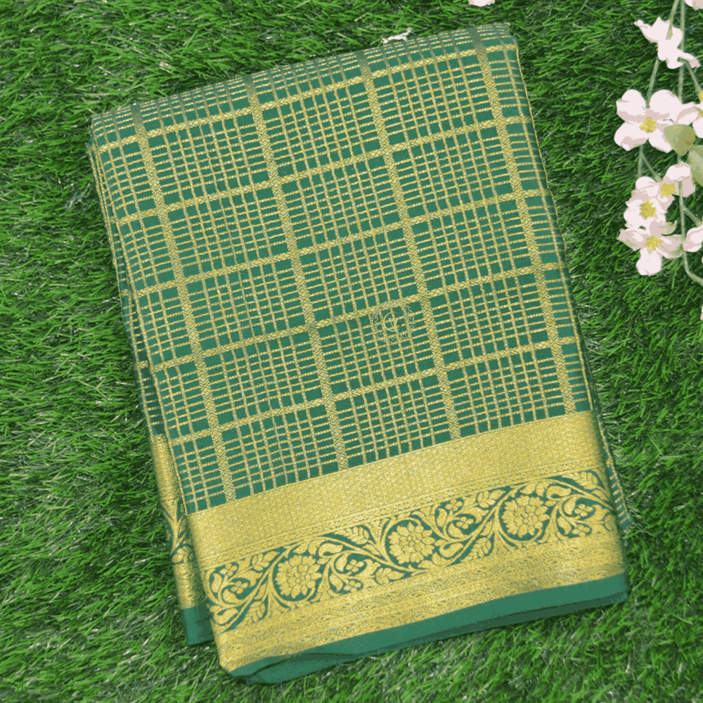 Pure Mysore Crepe Saree