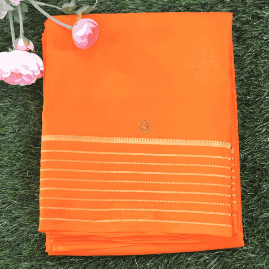 Pure Mysore Crepe Saree
