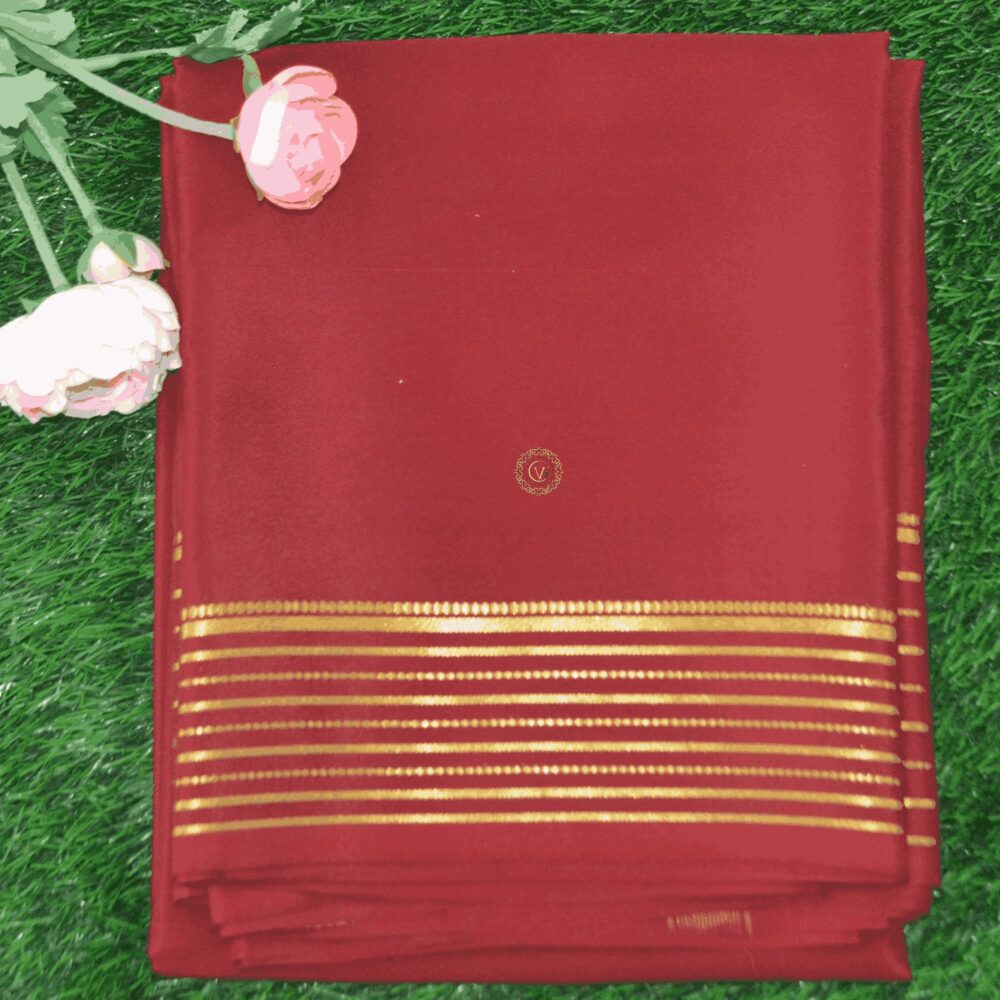 Pure Mysore Crepe Saree