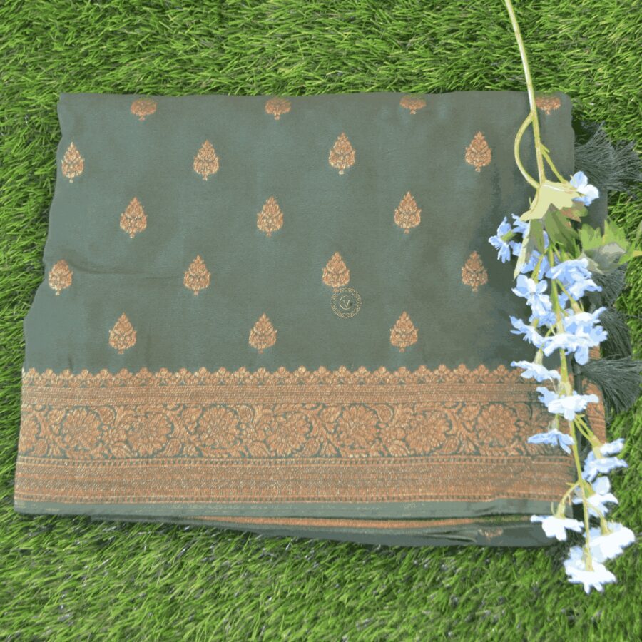 Benars Crepe Saree
