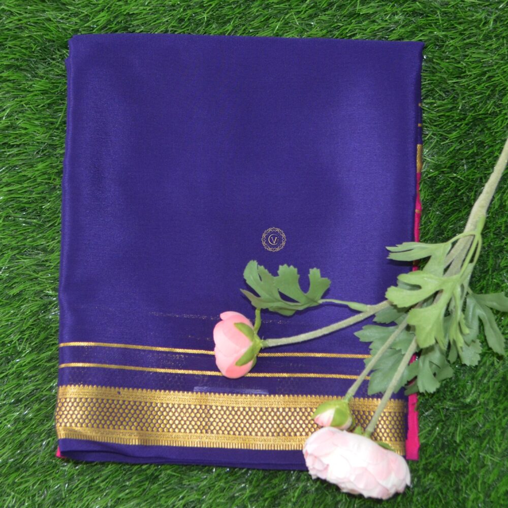 Pure Mysore Crepe Saree