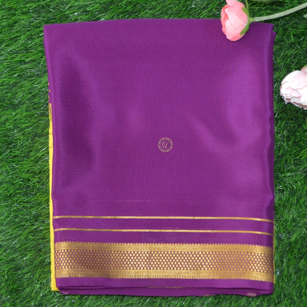 Pure Mysore Crepe Saree