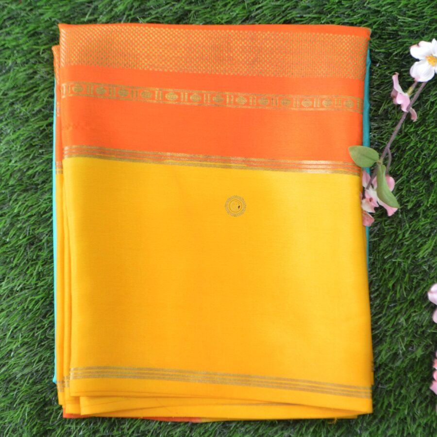 Pure Crepe Mysore Silk Saree