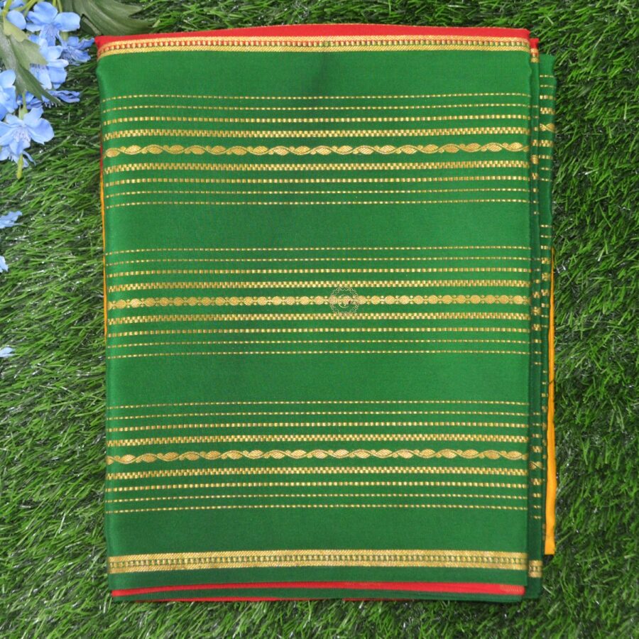 Pure Crepe Mysore Silk Saree